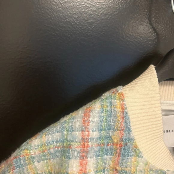 English Factory (Anthropologie) tweed cotton bomber excellent condition size XS - Picture 2 of 7